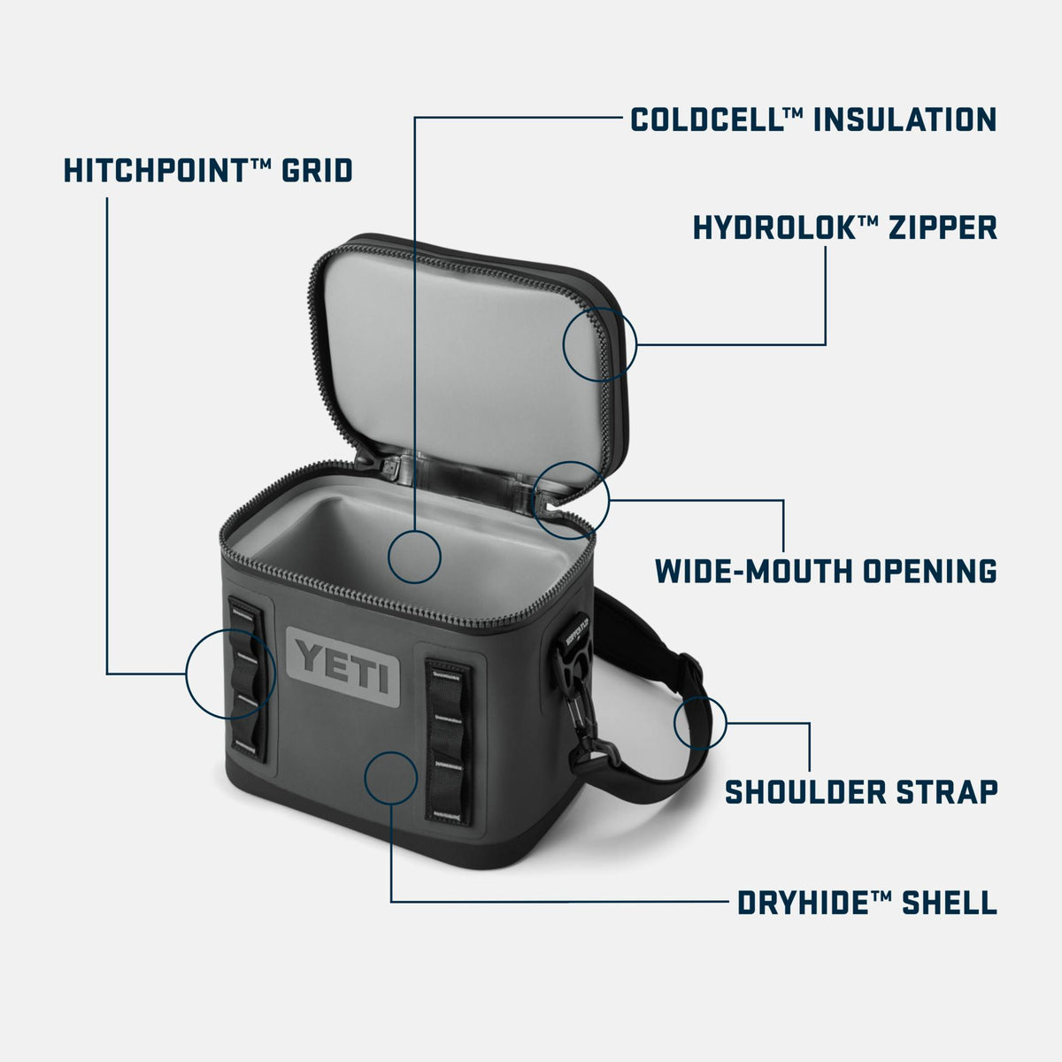 NOTRE DAME Hopper Flip® 8 Soft Cooler