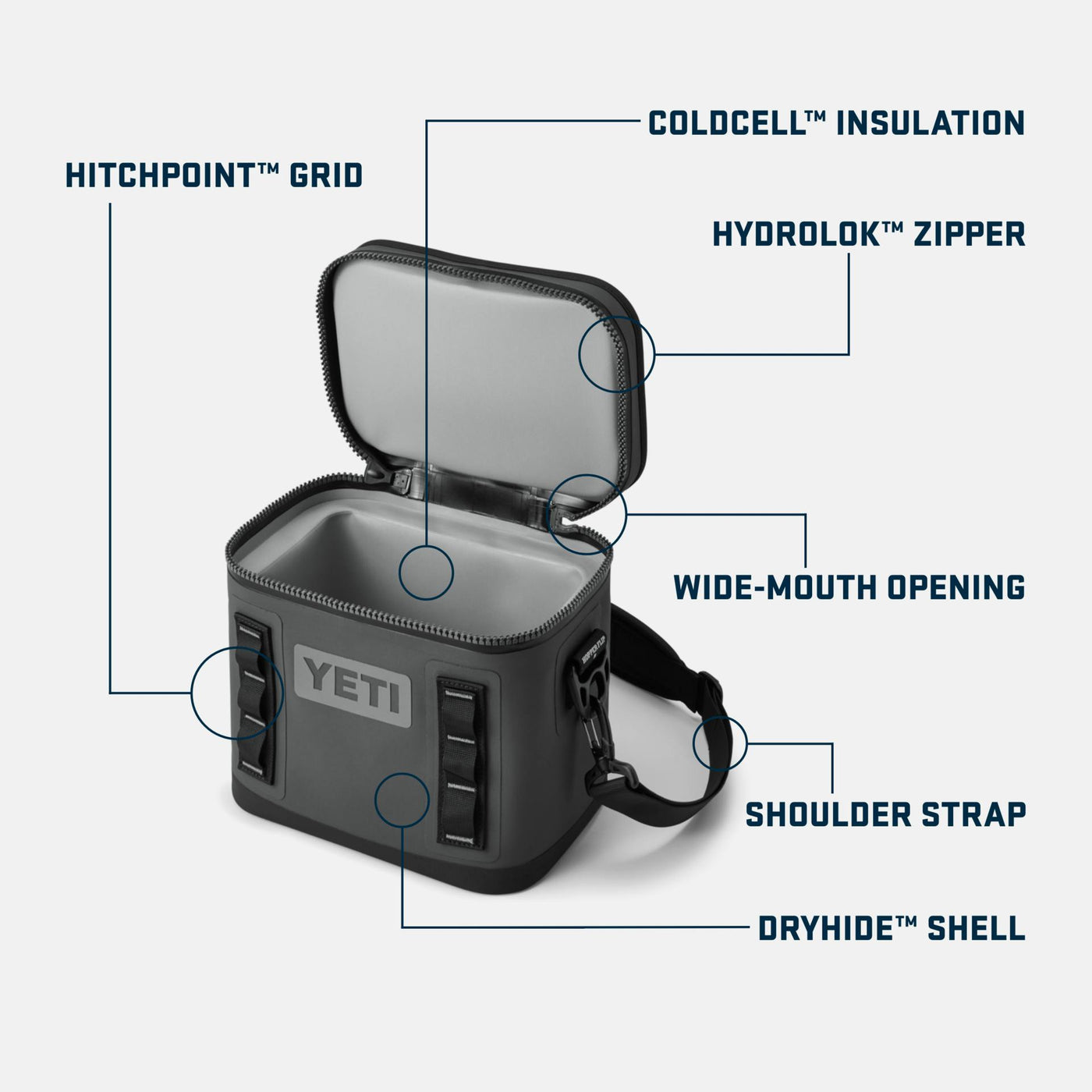 NOTRE DAME Hopper Flip® 8 Soft Cooler