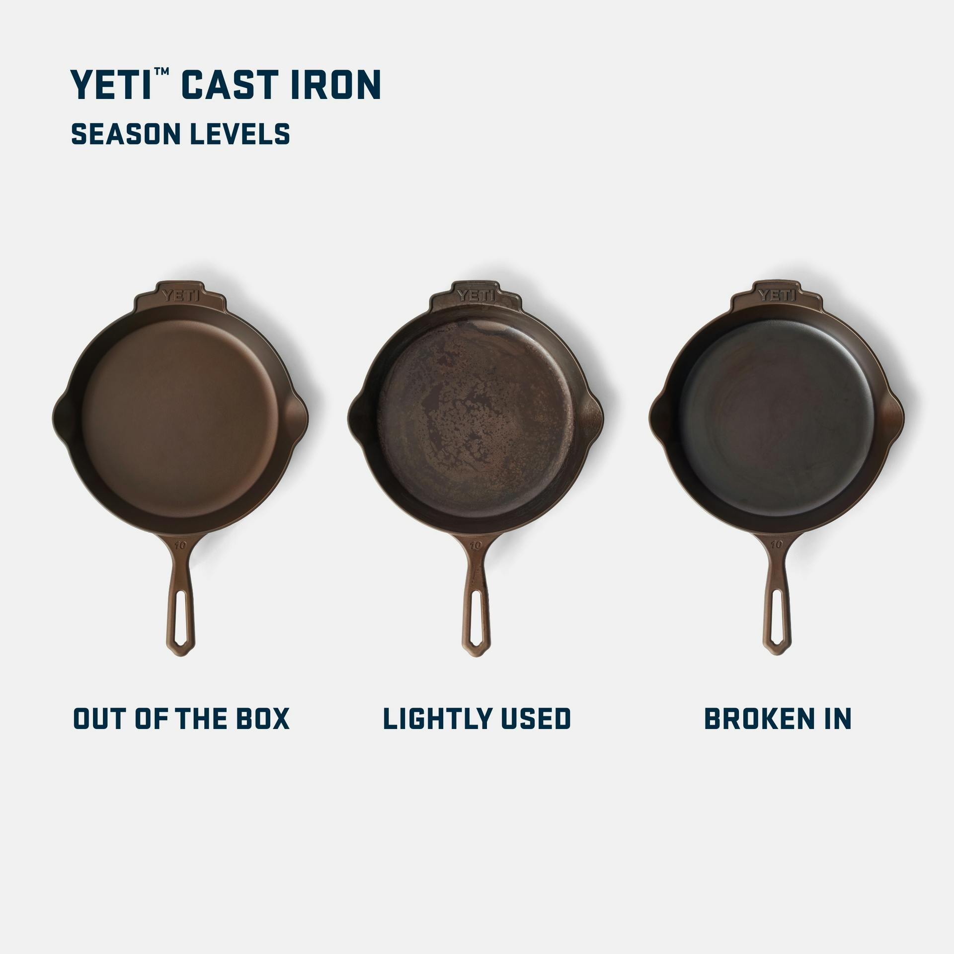 YETI® Cast Iron Skillet 10